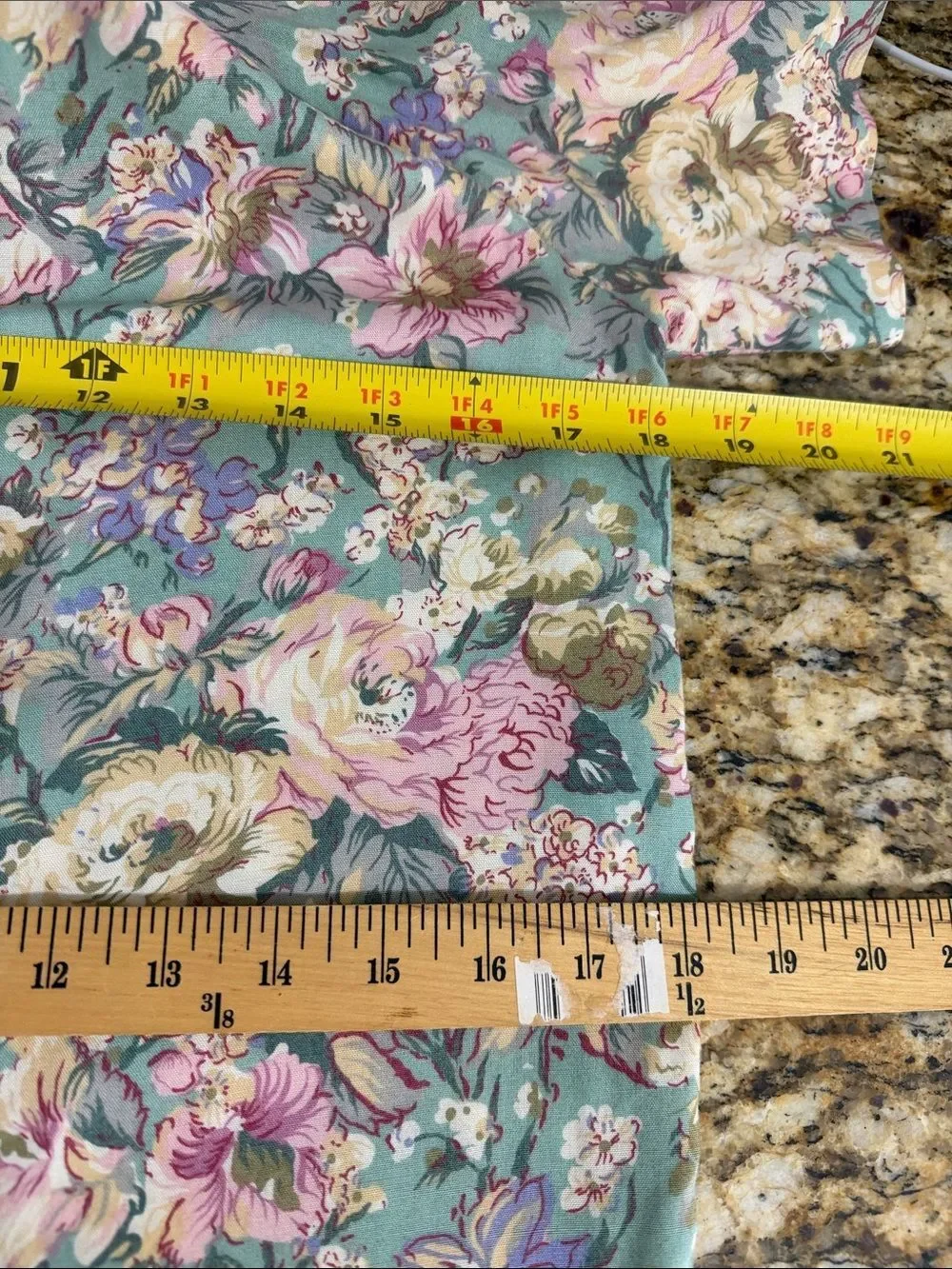 Vintage Agenda Petite Floral Rayon Two Piece Skirt Set Lace Collar Cottagecore 4